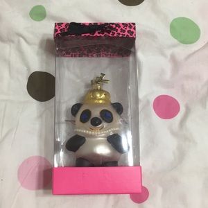 Betsey Johnson Collectible Panda Ornament